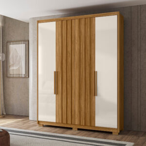 Guarda-Roupa California Freijó/Off White