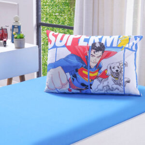 Jogo de Cama de Malha SuperMan 2 Peças