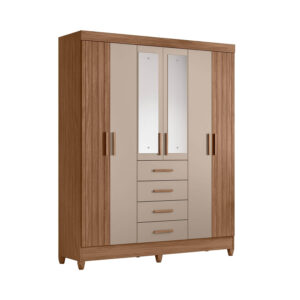 Guarda-Roupa Aruba Carvalho/Fendi