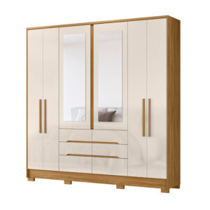 Guarda-Roupa San Francisco Freijó/Off White