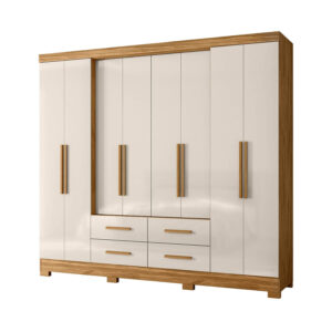 Guarda-Roupa San Lorenzo Freijó/Off White