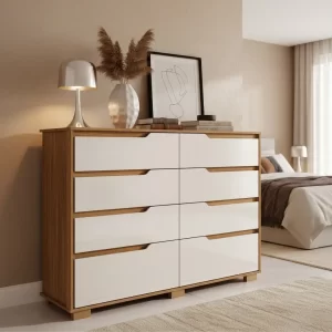 Cômoda Georgia Freijó/Off White