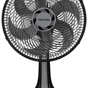 Ventilador Osc Mesa Turbo 6 Pás 30cm Preto Ventisol 220v