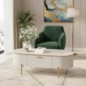 Mesa de Centro Celena Off White/Off White