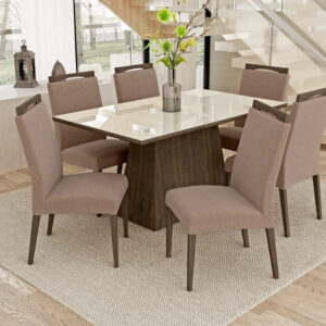 Conjunto Mesa Natália 1,60 e Cadeiras Betina