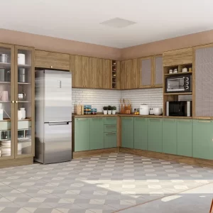 Cozinha Botanic Modulada