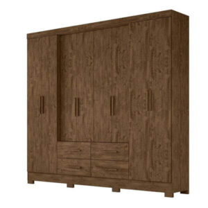 Guarda-Roupa San Lorenzo Castanho Wood