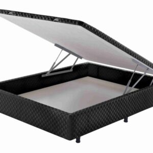 Somiê Baú Preta Casal