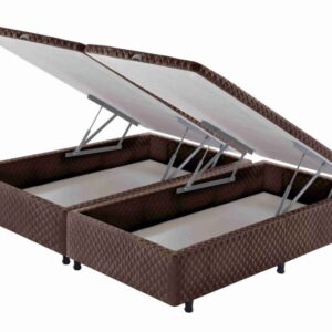 Somiê Baú Marrom Queen