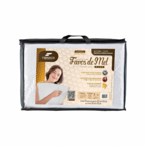 Travesseiro Favos de Mel Plus Suporte Alto