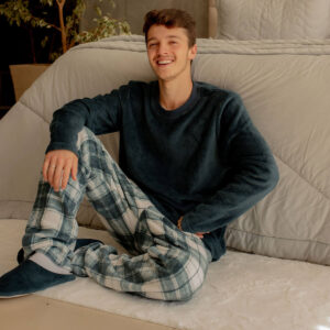 Pijama de Plush Xadrez