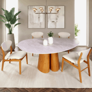 Mesa Imperial Nevada com Cadeiras Chloe Refinatto