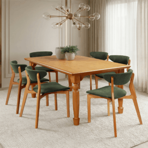 Mesa Atlanta e Cadeira Vênus Refinatto