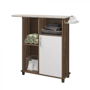 Tabua De Passar Florence Ref224 Nogal Trend/Branco New