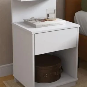 Mesa Cabeceira Mavie Branco
