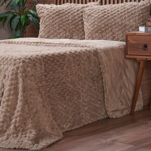 Kit Colcha Luxor Jacquard King